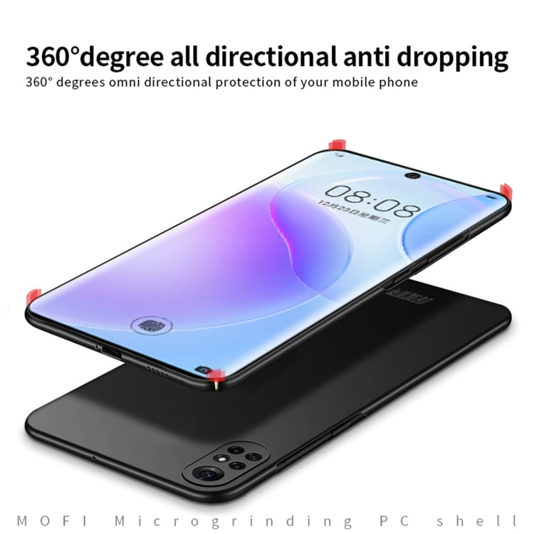 For Huawei Nova 8 MOFI Frosted PC Ultra-thin Hard Case(Black) - Huawei Cases by MOFI | Online Shopping South Africa | PMC Jewellery