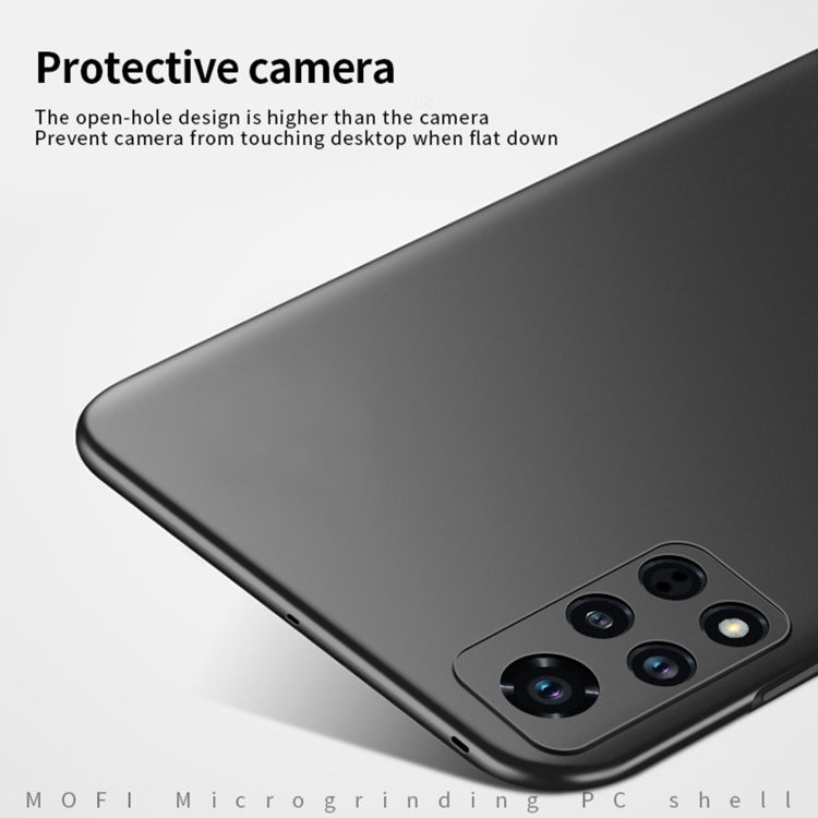 For Honor V40 MOFI Frosted PC Ultra-thin Hard Case(Blue) - Honor Cases by MOFI | Online Shopping South Africa | PMC TechLife | Buy Now Pay Later Mobicred