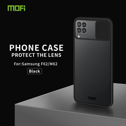 For Samsung Galaxy F62/M62 MOFI Xing Dun Series Translucent Frosted PC + TPU Privacy Anti-glare Shockproof All-inclusive Protective Case(Black) - Galaxy Phone Cases by MOFI | Online Shopping South Africa | PMC Jewellery