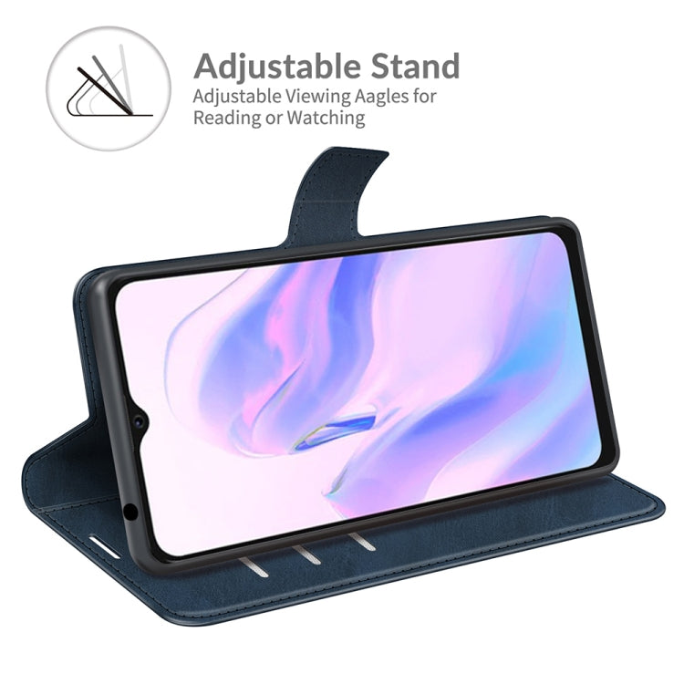 For Blackview A70 Retro Calf Pattern Buckle Horizontal Flip Leather Case with Holder & Card Slots & Wallet(Blue) - More Brand by PMC TechLife | Online Shopping South Africa | PMC TechLife | Buy Now Pay Later Mobicred