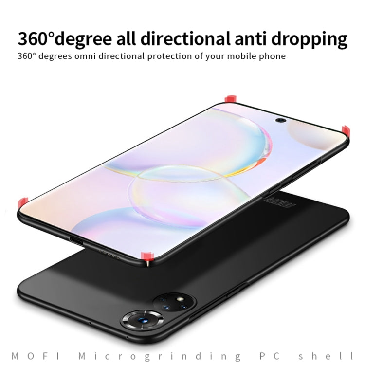 For Honor 50 MOFI Frosted PC Ultra-thin Hard Case(Blue) - Honor Cases by MOFI | Online Shopping South Africa | PMC TechLife | Buy Now Pay Later Mobicred
