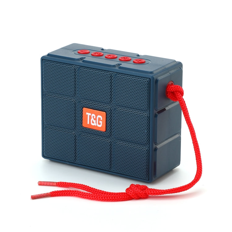 T&G TG311 LED Flashlight Portable Bluetooth Speaker, Support TF Card / FM / 3.5mm AUX / U Disk(Blue) - free shipping - PMC Jewellery - Order now!