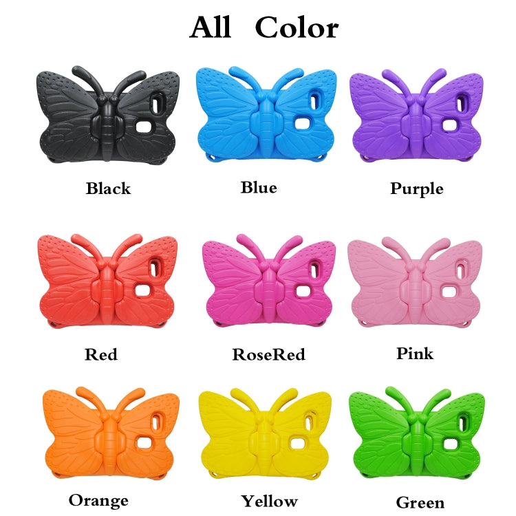 For Amazon Kindle Fire HD8 2016/2017/2018 Butterfly Bracket Style EVA Children Falling Proof Cover Protective Case(Red) - Amazon by PMC TechLife | Online Shopping South Africa | PMC TechLife | Buy Now Pay Later Mobicred