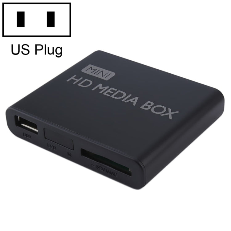 X9 Mini HD HDD Multimedia Player 4K Video Loop USB External Media Player AD Player(US Plug) - Multimedia Player by PMC TechLife | Online Shopping South Africa | PMC TechLife | Buy Now Pay Later Mobicred