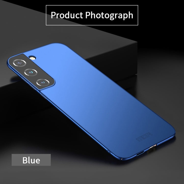 For Samsung Galaxy S22+ 5G MOFI Frosted PC Ultra-thin Hard Phone Case(Blue) - Galaxy S22+ 5G Cases by MOFI | Online Shopping South Africa | PMC TechLife