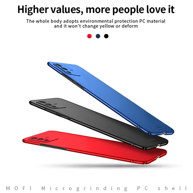 For vivo S12 Pro MOFI Frosted PC Ultra-thin Hard Phone Case(Red) - vivo Cases by MOFI | Online Shopping South Africa | PMC Jewellery