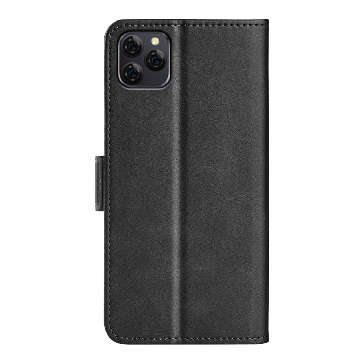 For Blackview A95 Dual-side Magnetic Buckle Leather Phone Case(Black) - More Brand by PMC Jewellery | Online Shopping South Africa | PMC Jewellery