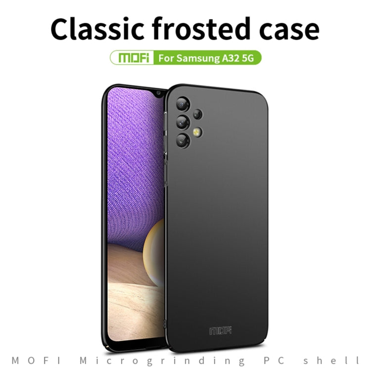 For Samsung Galaxy A32 5G MOFI Frosted PC Ultra-thin Hard Phone Case(Blue) - Galaxy Phone Cases by MOFI | Online Shopping South Africa | PMC Jewellery