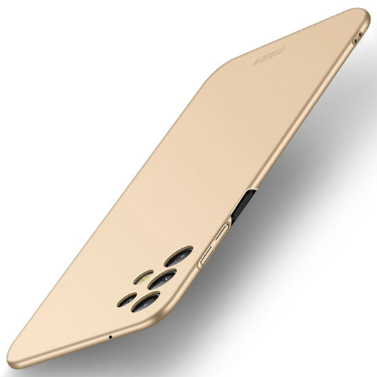 For Samsung Galaxy A32 5G MOFI Frosted PC Ultra-thin Hard Phone Case(Gold) - Galaxy Phone Cases by MOFI | Online Shopping South Africa | PMC Jewellery