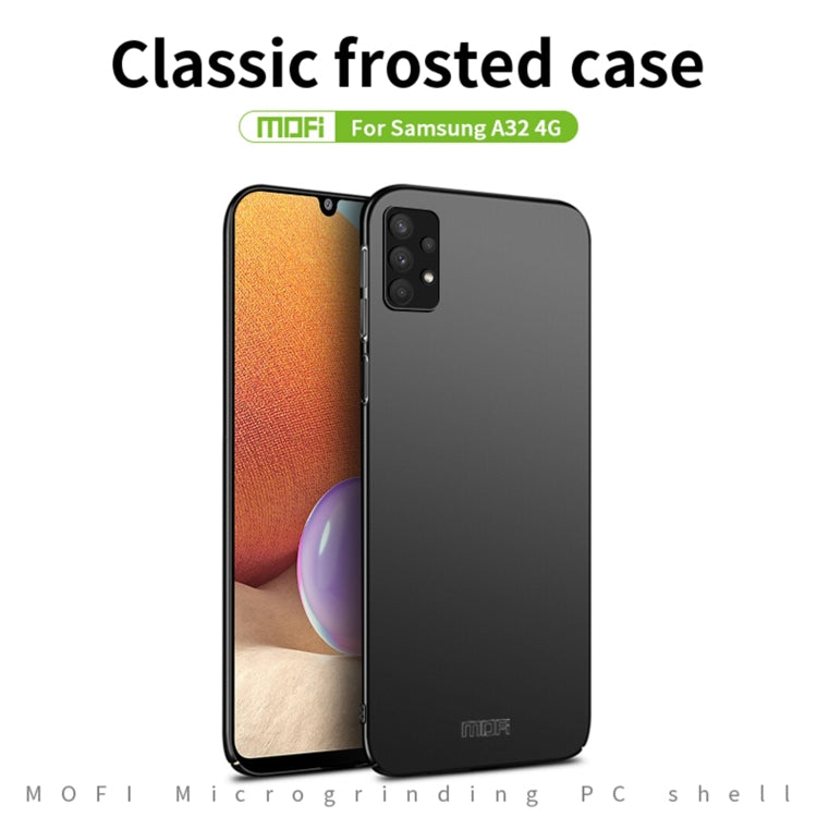 For Samsung Galaxy A32 4G MOFI Frosted PC Ultra-thin Hard Case(Rose Gold) - Galaxy Phone Cases by MOFI | Online Shopping South Africa | PMC Jewellery