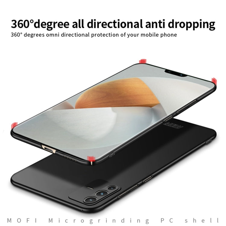For vivo V23 5G / S12 MOFI Frosted PC Ultra-thin Hard Case(Red) - vivo Cases by MOFI | Online Shopping South Africa | PMC TechLife | Buy Now Pay Later Mobicred