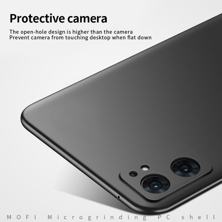 For OPPO Reno7 SE MOFI Frosted PC Ultra-thin Hard Case(Red) - OPPO Cases by MOFI | Online Shopping South Africa | PMC TechLife | Buy Now Pay Later Mobicred