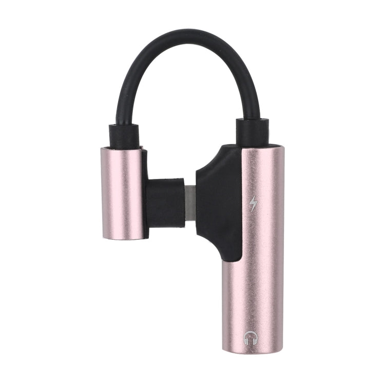 ENKAY ENK-AT109 Male 8 Pin to Dual Female 8 Pin Adapter Data Transfer Cable(Pink) - Converter & Adapter by ENKAY | Online Shopping South Africa | PMC Jewellery | Buy Now Pay Later Mobicred