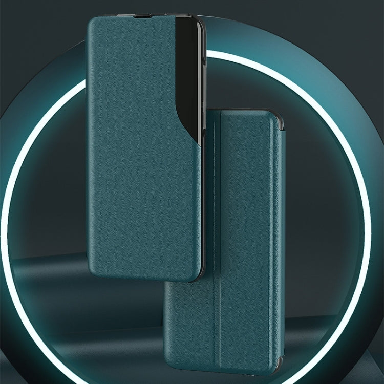 For Samsung Galaxy A23 4G Attraction Flip Holder Leather Phone Case(Black) - Galaxy Phone Cases by PMC TechLife | Online Shopping South Africa | PMC TechLife