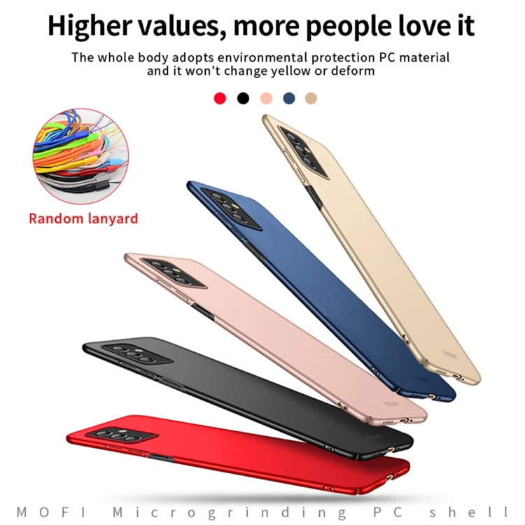 For Samsung Galaxy M52 5G MOFI Frosted PC Ultra-thin Hard Case(Black) - free shipping - PMC TechLife - Order now!