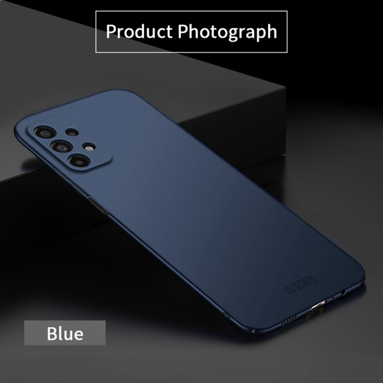 For Samsung Galaxy A23 4G MOFI Frosted PC Ultra-thin Hard Case(Blue) - free shipping - PMC TechLife - Order now!