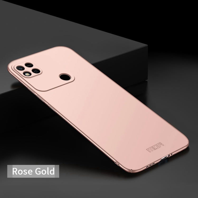 For Xiaomi Redmi 10A MOFI Frosted PC Ultra-thin Hard Case(Rose Gold) - Xiaomi Cases by MOFI | Online Shopping South Africa | PMC TechLife