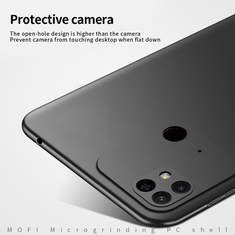 For Xiaomi Redmi 10C / Redmi 10 Power MOFI Frosted PC Ultra-thin Hard Case(Gold) - Xiaomi Cases by MOFI | Online Shopping South Africa | PMC Jewellery