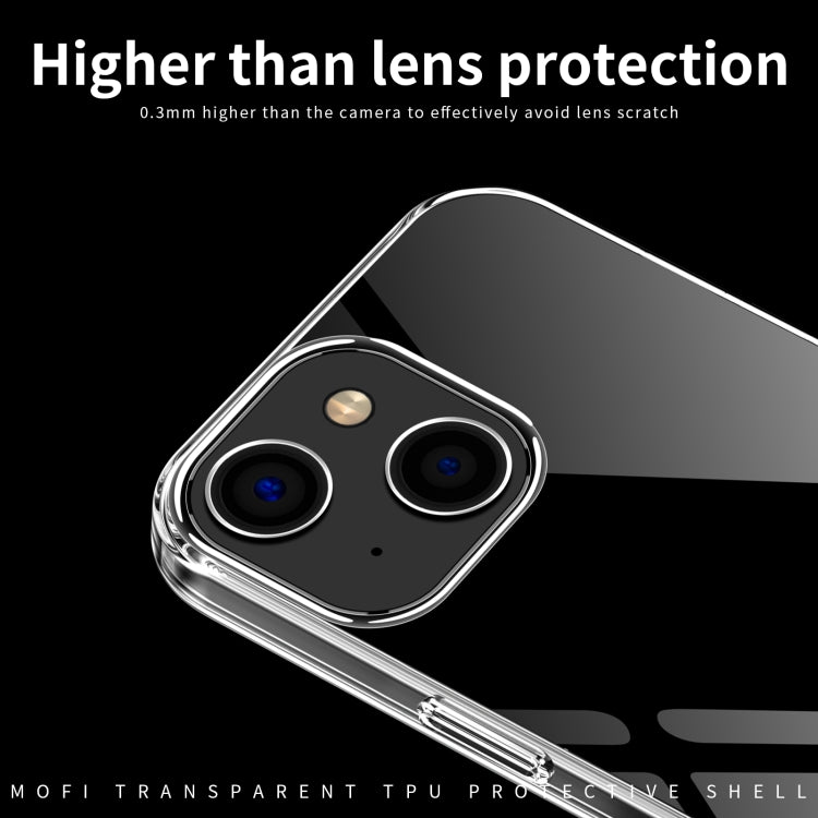For iPhone 14 Pro MOFI Ming Series Ultra-thin TPU Phone Case(Transparent) - free shipping - PMC TechLife - Order now!
