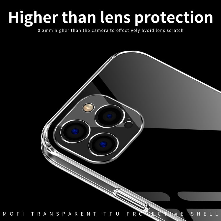 For iPhone 13 Pro MOFI Ming Series Ultra-thin TPU Phone Case (Transparent) - iPhone 13 Pro Cases by MOFI | Online Shopping South Africa | PMC Jewellery