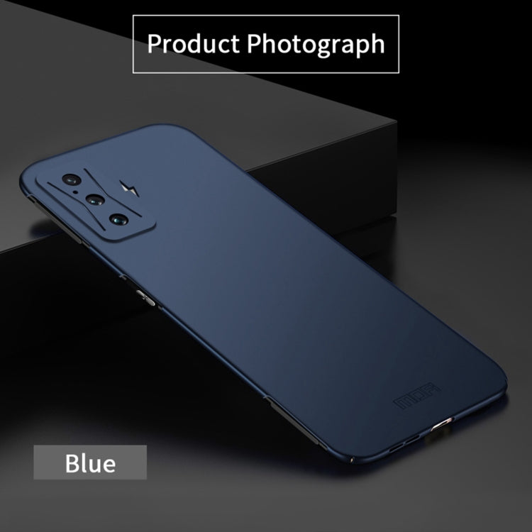 For Xiaomi Redmi K50 Gaming MOFI Frosted PC Ultra-thin Hard Case(Blue) - Xiaomi Cases by MOFI | Online Shopping South Africa | PMC TechLife | Buy Now Pay Later Mobicred