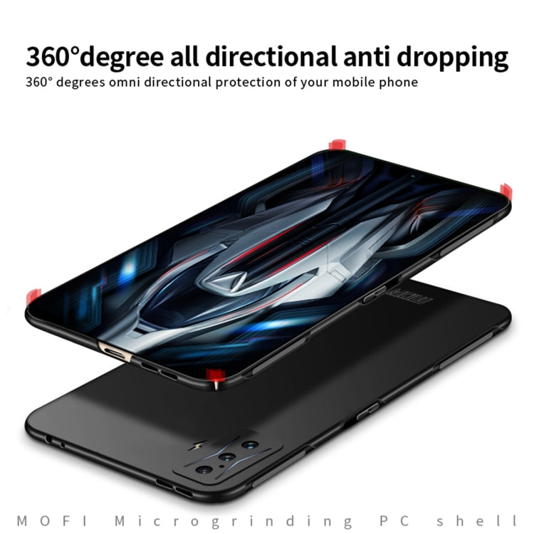 For Xiaomi Redmi K50 Gaming MOFI Frosted PC Ultra-thin Hard Case(Blue) - Xiaomi Cases by MOFI | Online Shopping South Africa | PMC TechLife | Buy Now Pay Later Mobicred