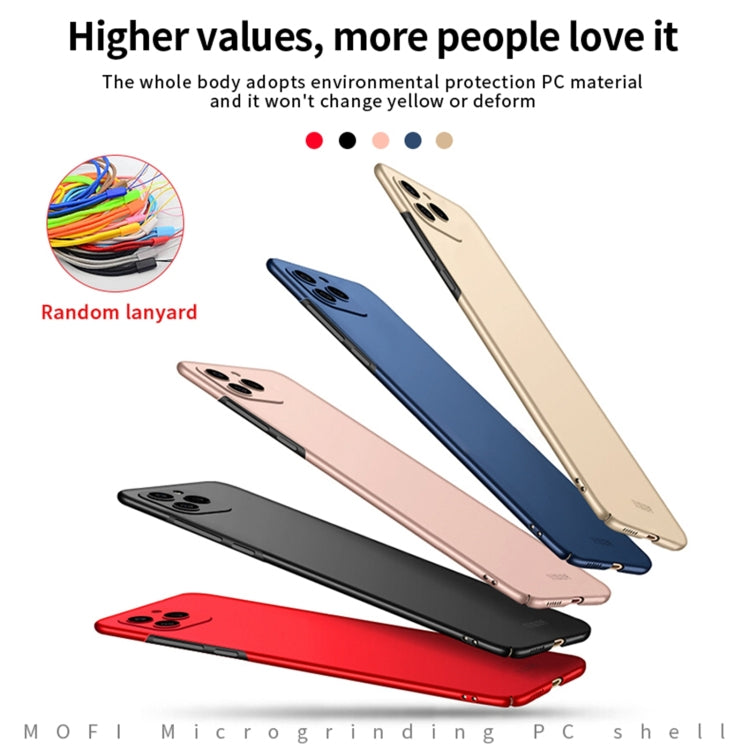For Honor 60 SE MOFI Frosted PC Ultra-thin Hard Case(Blue) - Honor Cases by MOFI | Online Shopping South Africa | PMC TechLife | Buy Now Pay Later Mobicred