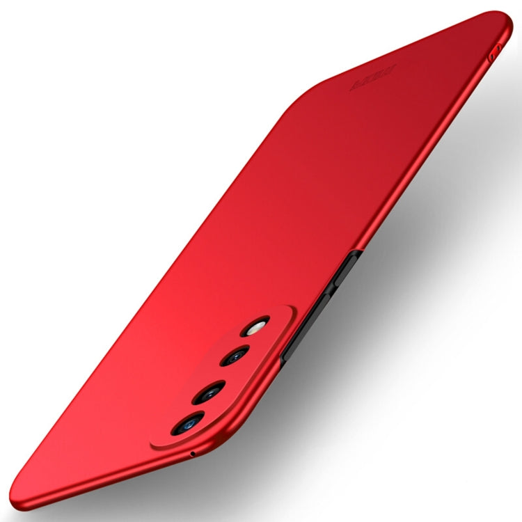 For Honor 70 MOFI Frosted PC Ultra-thin Hard Case(Red) - Honor Cases by MOFI | Online Shopping South Africa | PMC Jewellery