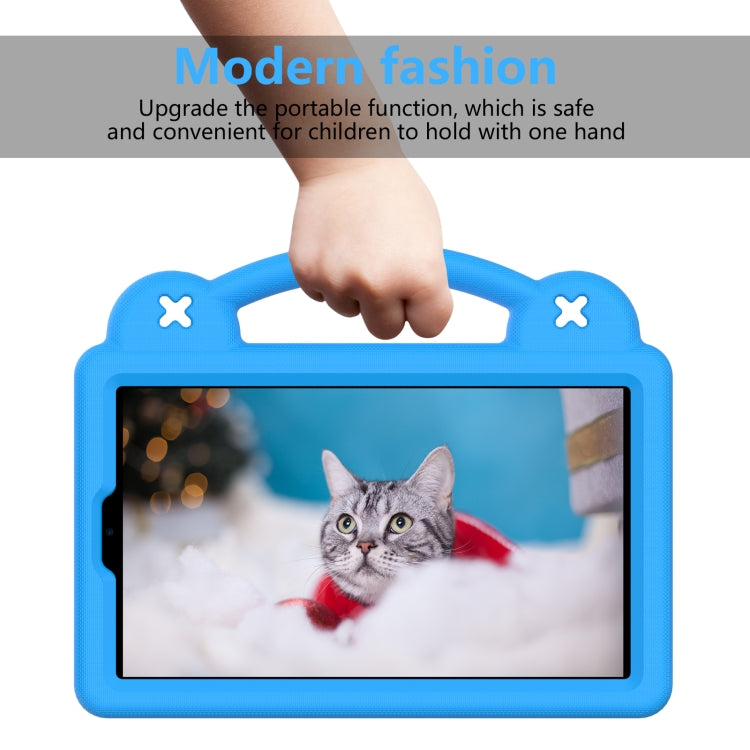 For Huawei MediaPad M5 8.4 Handle Kickstand Children EVA Shockproof Tablet Case(Sky Blue) - Huawei by PMC TechLife | Online Shopping South Africa | PMC TechLife | Buy Now Pay Later Mobicred