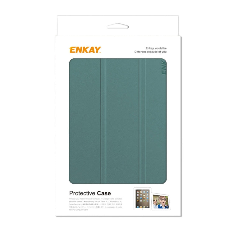 For Amazon Fire 7 12th 2022 ENKAY Smart Leather Tablet Case(Rose) - Amazon by ENKAY | Online Shopping South Africa | PMC TechLife | Buy Now Pay Later Mobicred