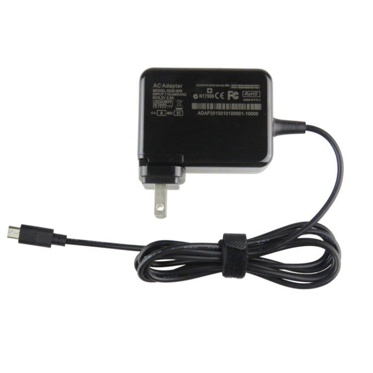 For Microsoft Surface3 1624 1645 Power Adapter 5.2v 2.5a 13W Android Port Charger, US Plug - For Microsoft by PMC Jewellery | Online Shopping South Africa | PMC Jewellery | Buy Now Pay Later Mobicred