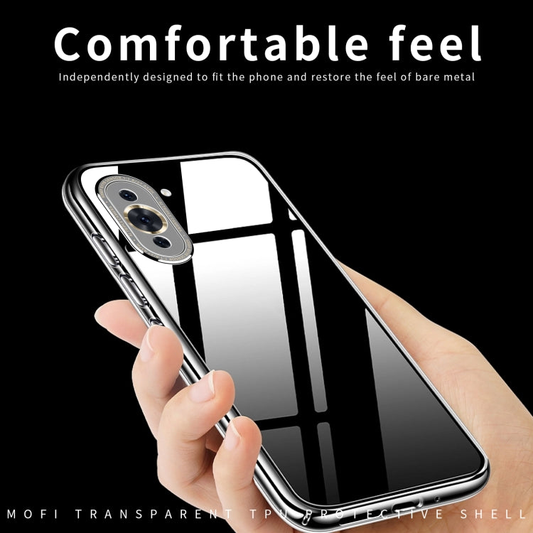 For Huawei Nova 10 5G MOFI Ming Series Ultra-thin TPU Phone Case(Transparent) - Huawei Cases by MOFI | Online Shopping South Africa | PMC TechLife