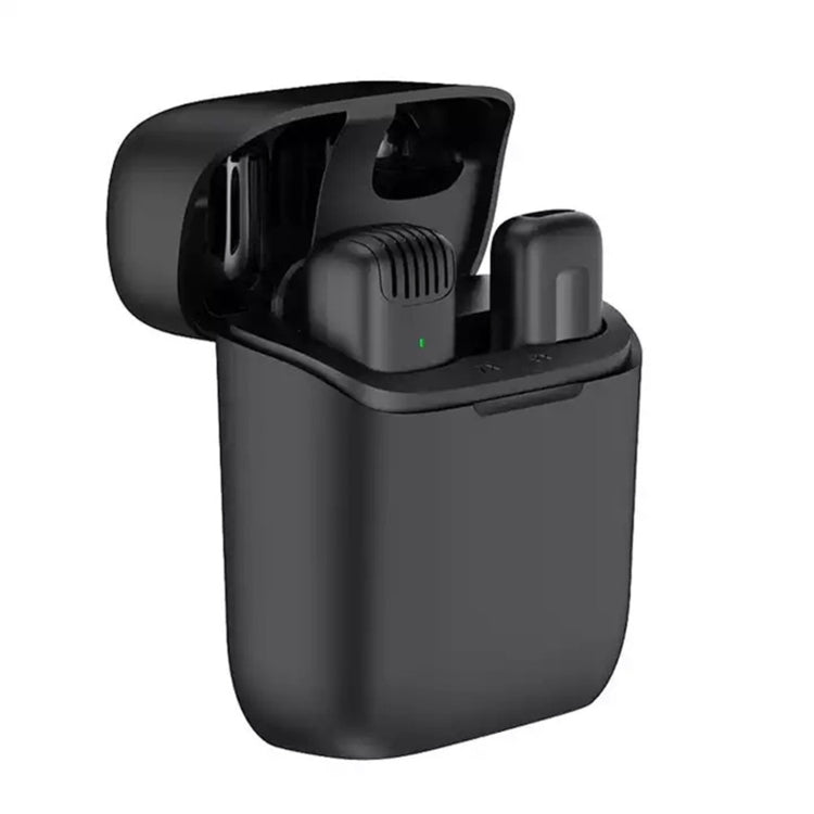 J11 Wireless Lapel Microphone Portable Audio Video Recording Mini Mic - Microphone by PMC TechLife | Online Shopping South Africa | PMC TechLife | Buy Now Pay Later Mobicred
