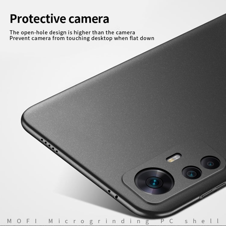 For Xiaomi 12T / 12T Pro / Redmi K50 Ultra MOFI Frosted PC Ultra-thin Hard Phone Case(Gray) - Xiaomi Cases by MOFI | Online Shopping South Africa | PMC Jewellery