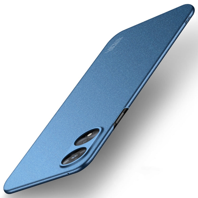 For OPPO A97 5G MOFI Frosted PC Ultra-thin Hard Phone Case(Blue) - OPPO Cases by MOFI | Online Shopping South Africa | PMC TechLife | Buy Now Pay Later Mobicred