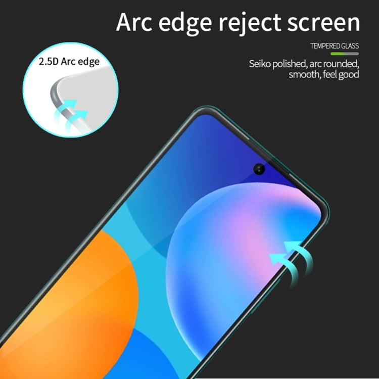 For Huawei Mate 50 MOFI 9H 2.5D Full Screen Tempered Glass Film(Black) - Huawei Tempered Glass by MOFI | Online Shopping South Africa | PMC TechLife | Buy Now Pay Later Mobicred