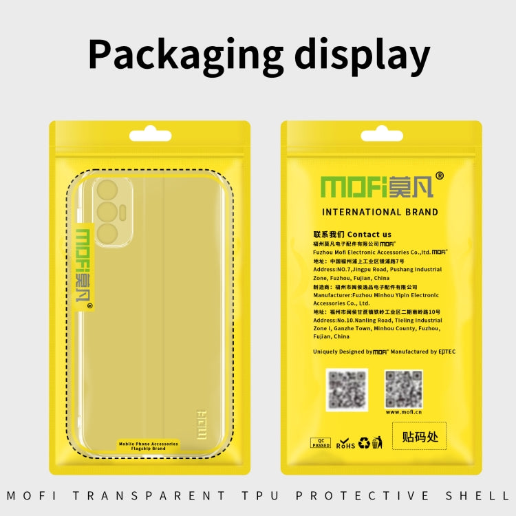 For Xiaomi Redmi A1 MOFI Ming Series Ultra-thin TPU Phone Case(Transparent) - Xiaomi Cases by MOFI | Online Shopping South Africa | PMC Jewellery