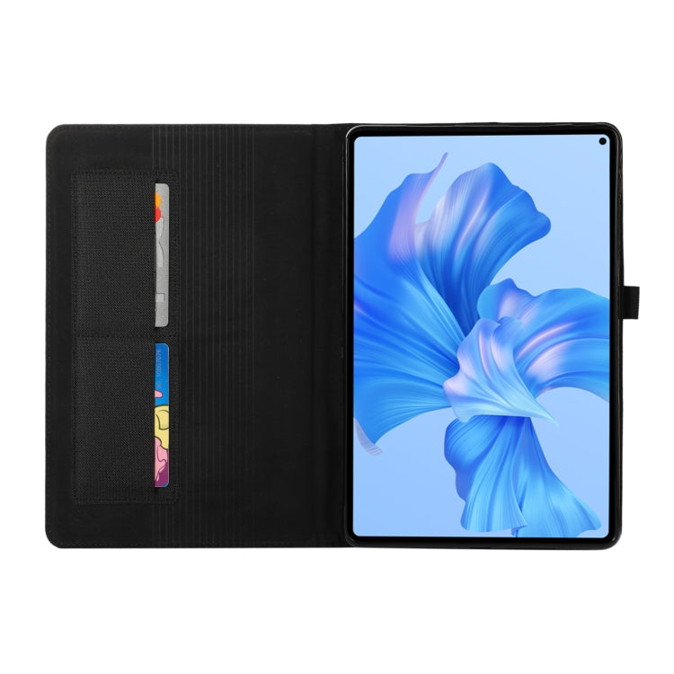 For Huawei MatePad Pro 11 2022  Fabric Leather Tablet Case(Black) - Huawei by PMC TechLife | Online Shopping South Africa | PMC TechLife | Buy Now Pay Later Mobicred