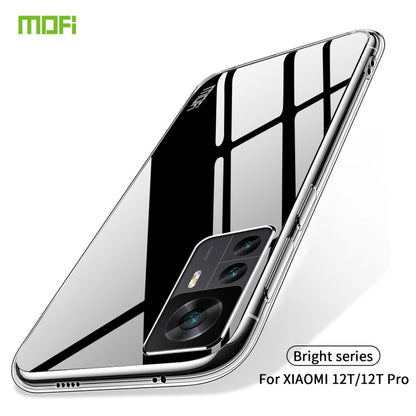 For Xiaomi 12T / 12T Pro MOFI Ming Series Ultra-thin TPU Phone Case(Transparent) - Xiaomi Cases by MOFI | Online Shopping South Africa | PMC Jewellery