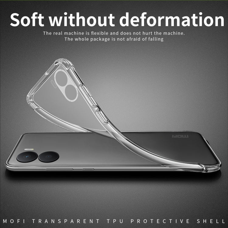 For Honor Play 40 Plus  5G MOFI Ming Series Ultra-thin TPU Phone Case(Transparent) - Honor Cases by MOFI | Online Shopping South Africa | PMC TechLife | Buy Now Pay Later Mobicred