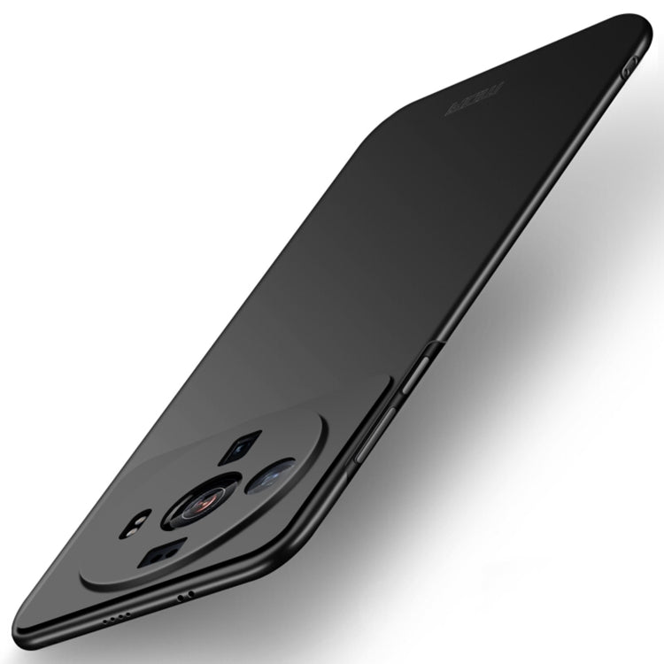 For Xiaomi 12s Ultra MOFI Micro Frosted PC Ultra-thin Hard Case(Black) - free shipping - PMC TechLife - Order now!