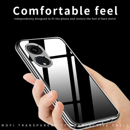 For OPPO A58 5G MOFI Ming Series Ultra-thin TPU Phone Case(Transparent) - OPPO Cases by MOFI | Online Shopping South Africa | PMC Jewellery