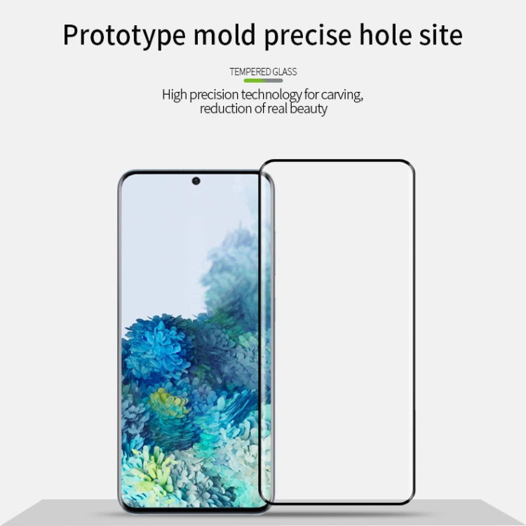 For Honor 80 MOFI 9H 3D Hot Bending Full Screen Tempered Glass Film(Black) - Honor Tempered Glass by MOFI | Online Shopping South Africa | PMC TechLife | Buy Now Pay Later Mobicred