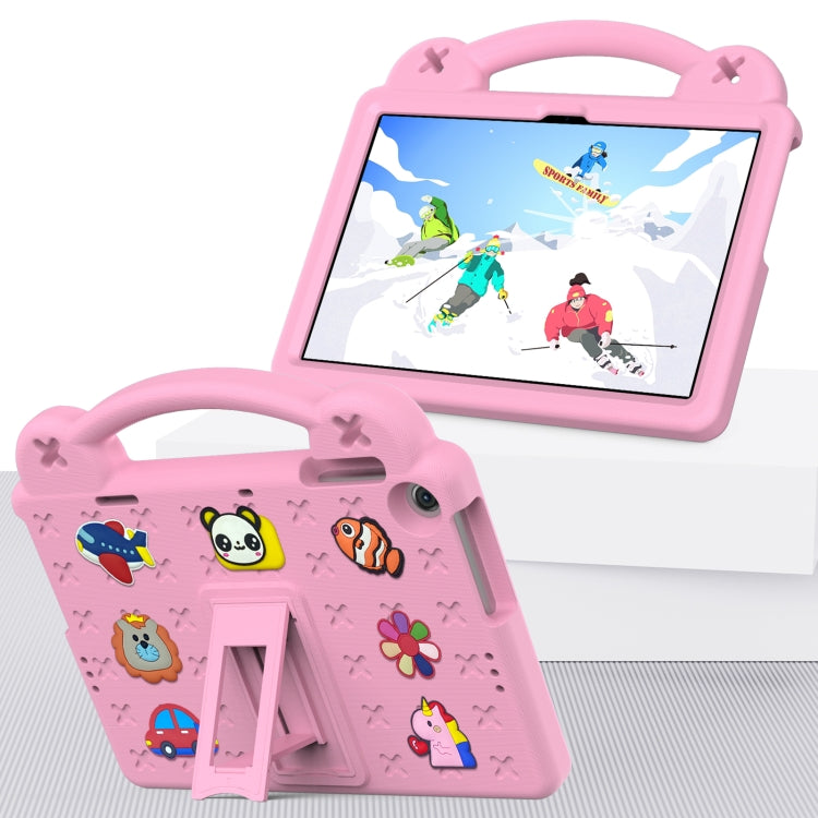 For Huawei Enjoy Tablet 2 10.1 Handle Kickstand Children EVA Shockproof Tablet Case(Pink) - Huawei by PMC TechLife | Online Shopping South Africa | PMC TechLife | Buy Now Pay Later Mobicred