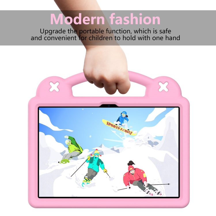For Huawei Enjoy Tablet 2 10.1 Handle Kickstand Children EVA Shockproof Tablet Case(Pink) - Huawei by PMC TechLife | Online Shopping South Africa | PMC TechLife | Buy Now Pay Later Mobicred