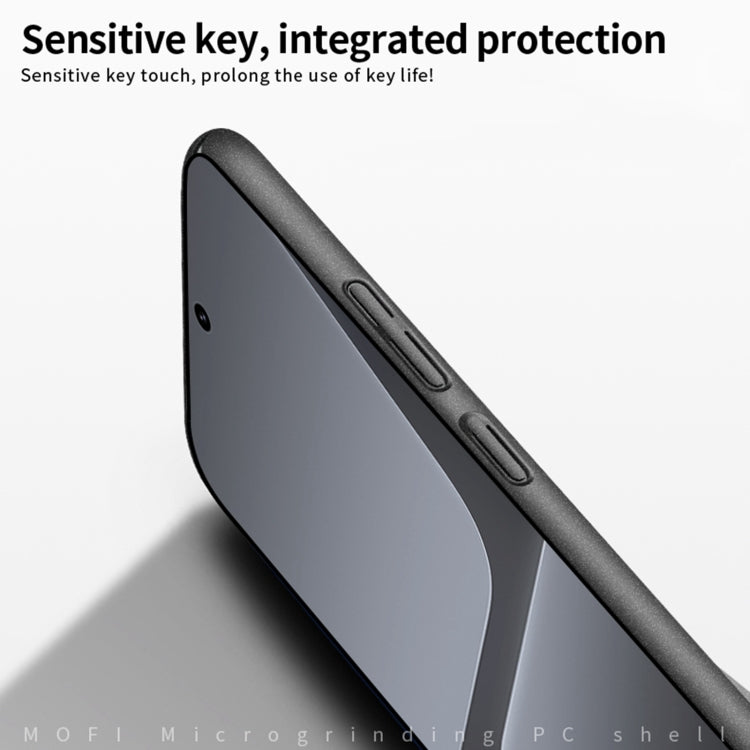 For Xiaomi 13 MOFI Fandun Series Frosted Ultra-thin PC Hard Phone Case(Gray) - 13 Pro Cases by MOFI | Online Shopping South Africa | PMC Jewellery