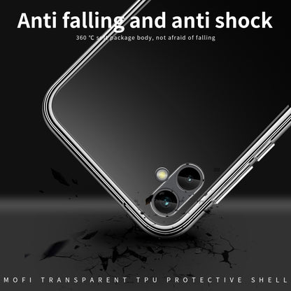 For Samsung Galaxy A04e MOFI Ming Series Ultra-thin TPU Phone Case(Transparent) - Galaxy Phone Cases by MOFI | Online Shopping South Africa | PMC Jewellery