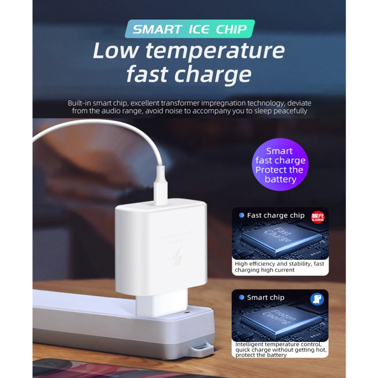 M135 45W USB-C / Type-C Port Fast Charger with 5A Type-C to Type-C Cable, EU Plug(Black) - USB Charger by PMC TechLife | Online Shopping South Africa | PMC TechLife | Buy Now Pay Later Mobicred