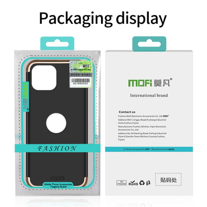 For iPhone 14 Pro Max MOFI Yatun Series 3 in 1 Stitching PC Phone Case(Black) - iPhone 14 Pro Max Cases by MOFI | Online Shopping South Africa | PMC Jewellery