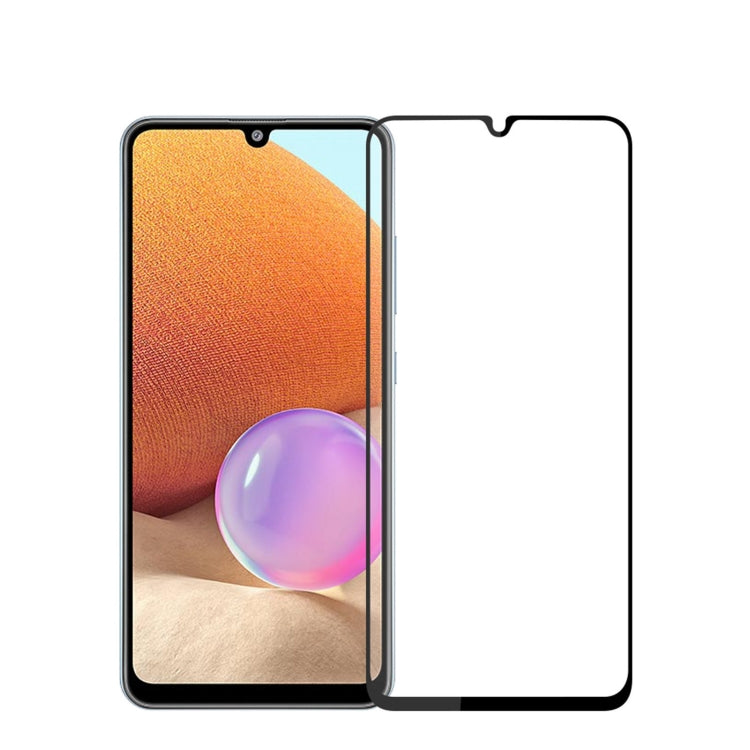 For Samsung Galaxy A34 5G MOFI 9H 2.5D Full Screen Tempered Glass Film(Black) - Galaxy Tempered Glass by MOFI | Online Shopping South Africa | PMC TechLife